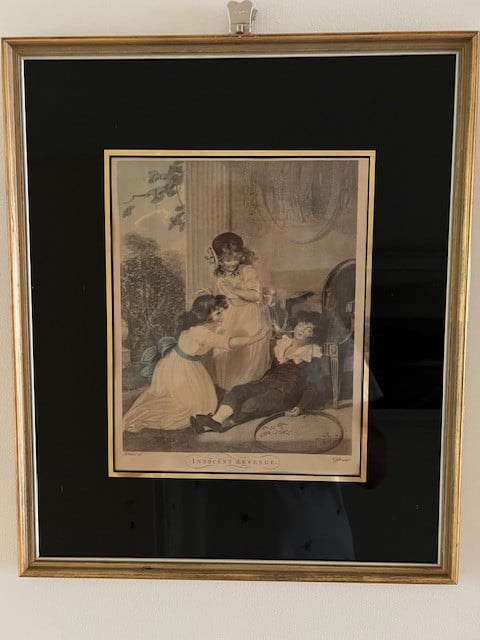 2 antieke Engelse renaissance prenten
