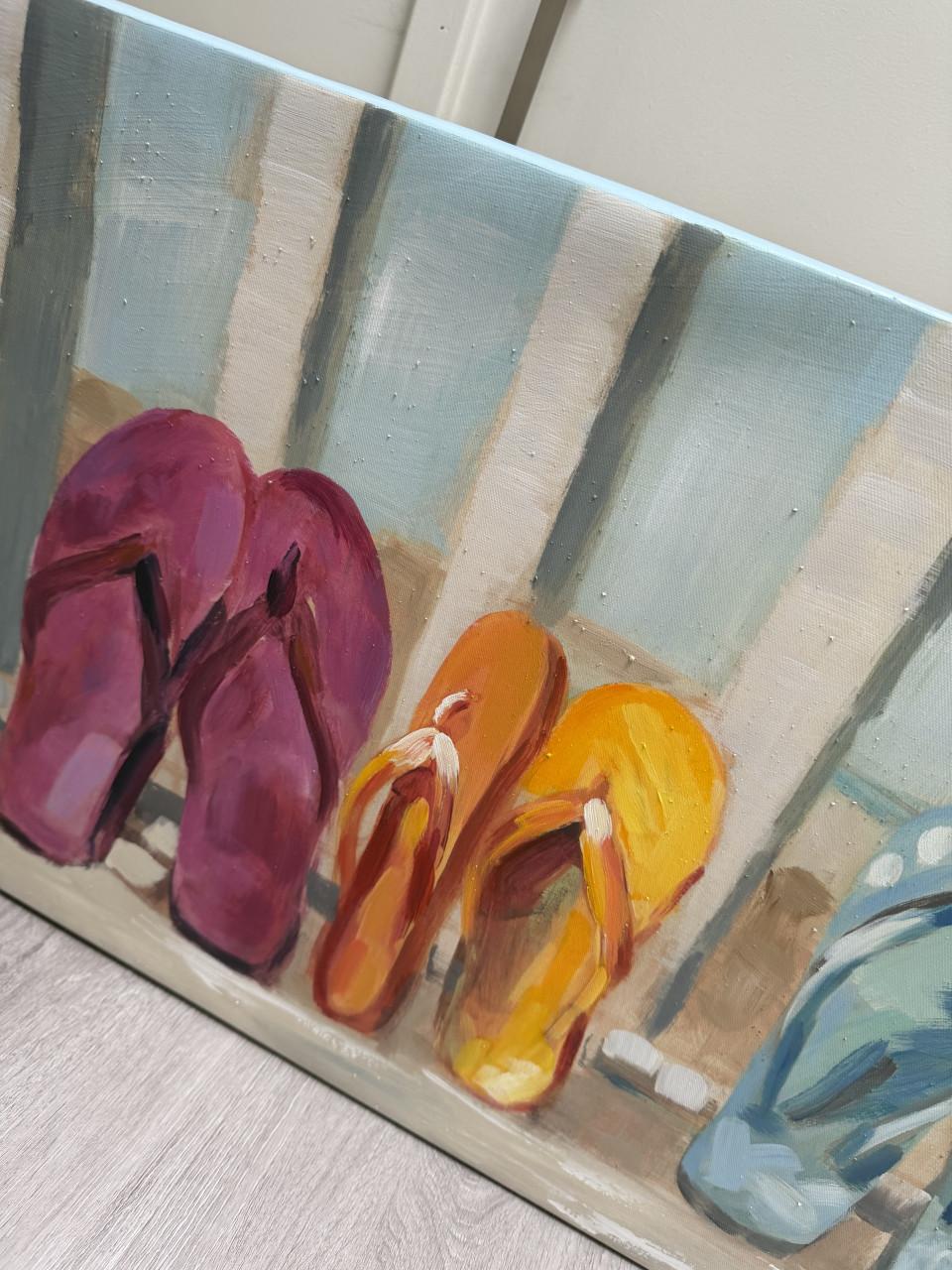 Schilderij canvas 120x40
