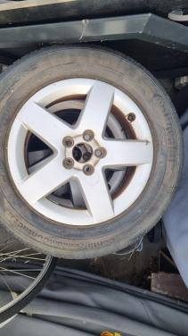 Lichtmetalen wielen incl banden voor Audi A3