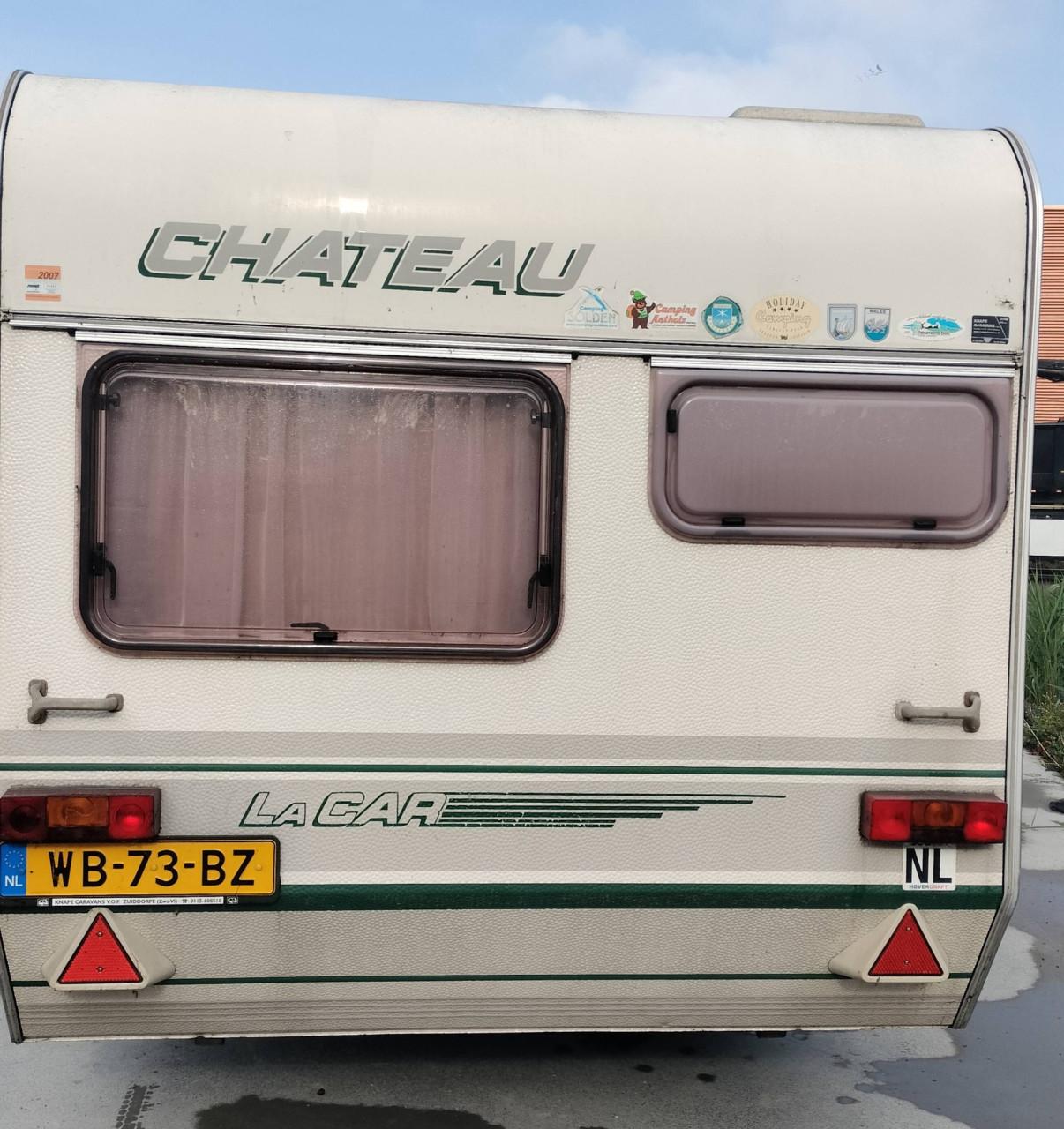 Chateau la Car met voortent