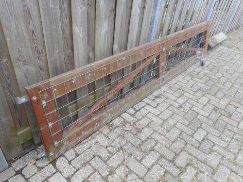 Tuinpoort 354X70 met paal