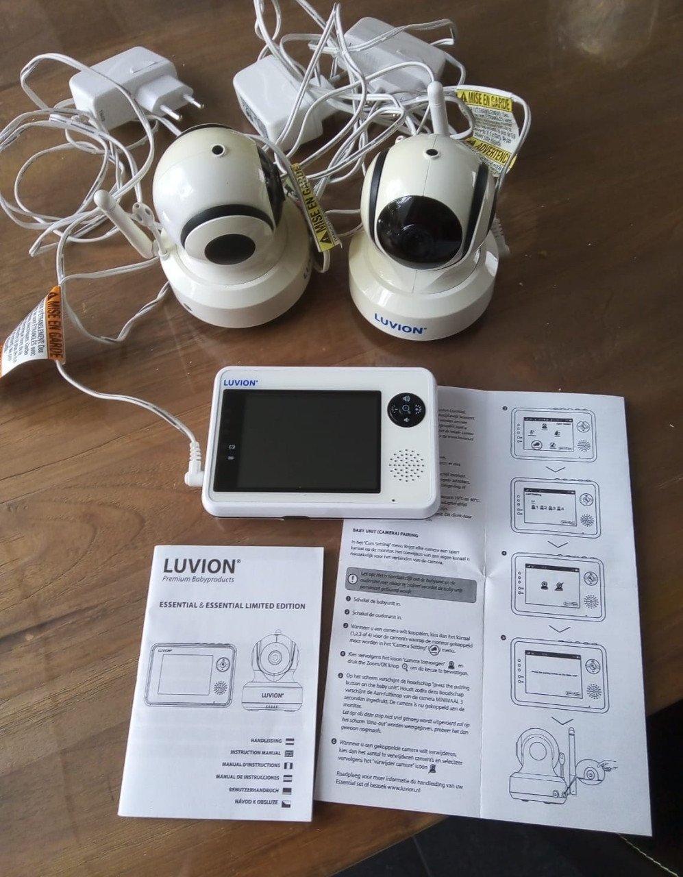 Te koop luvion babyfoon met camera €25,-
