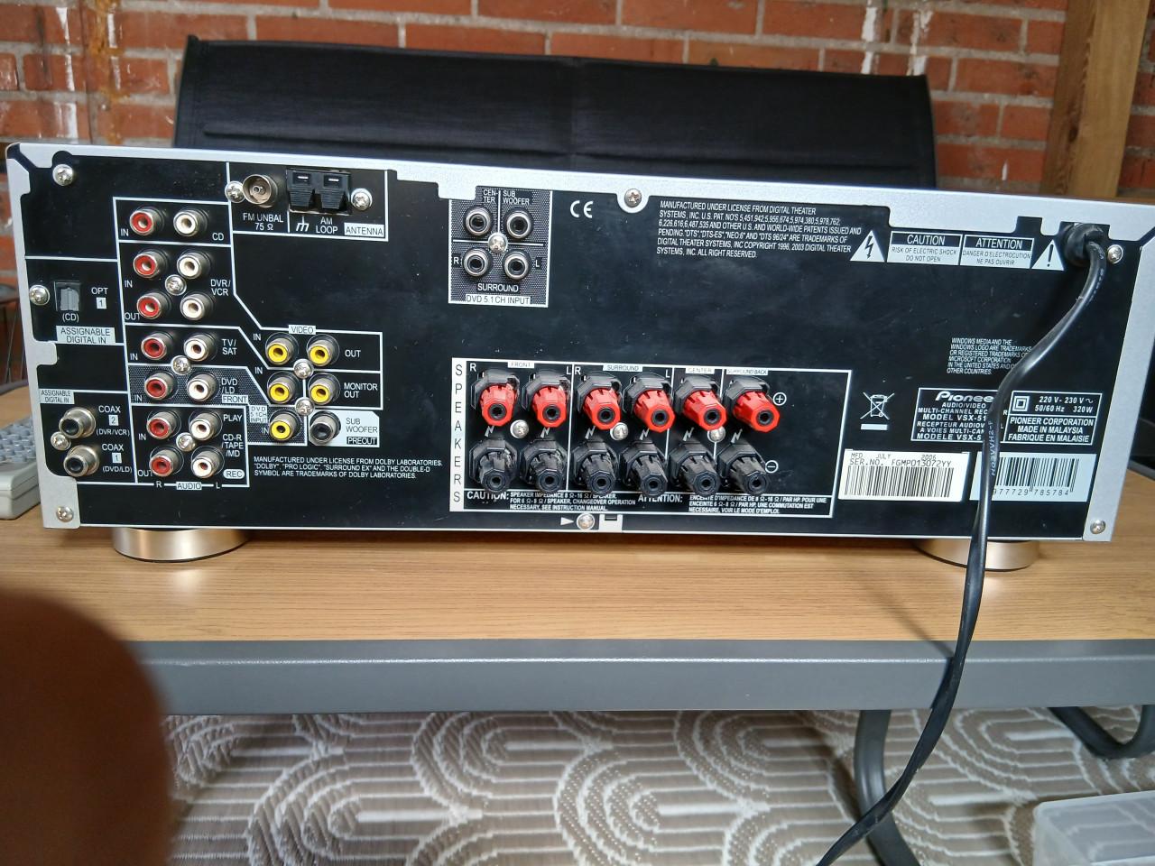 Pioneer receiver met afstandsbediening