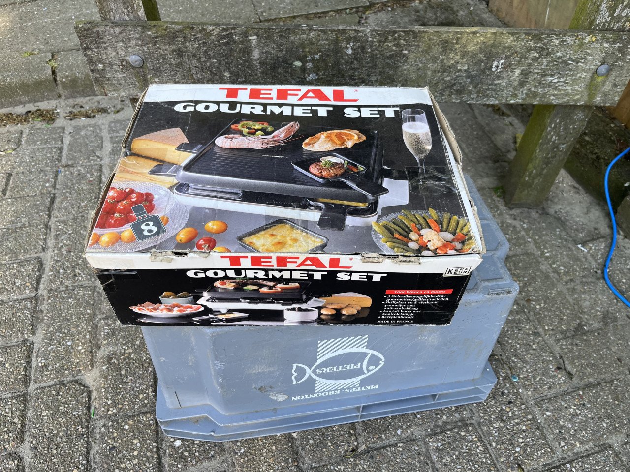3 Tefal grillplaten