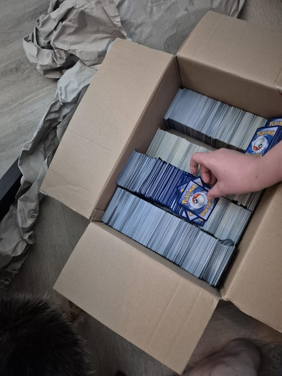 Mega partij van 5000+ pokemon kaarten. veel glimmende