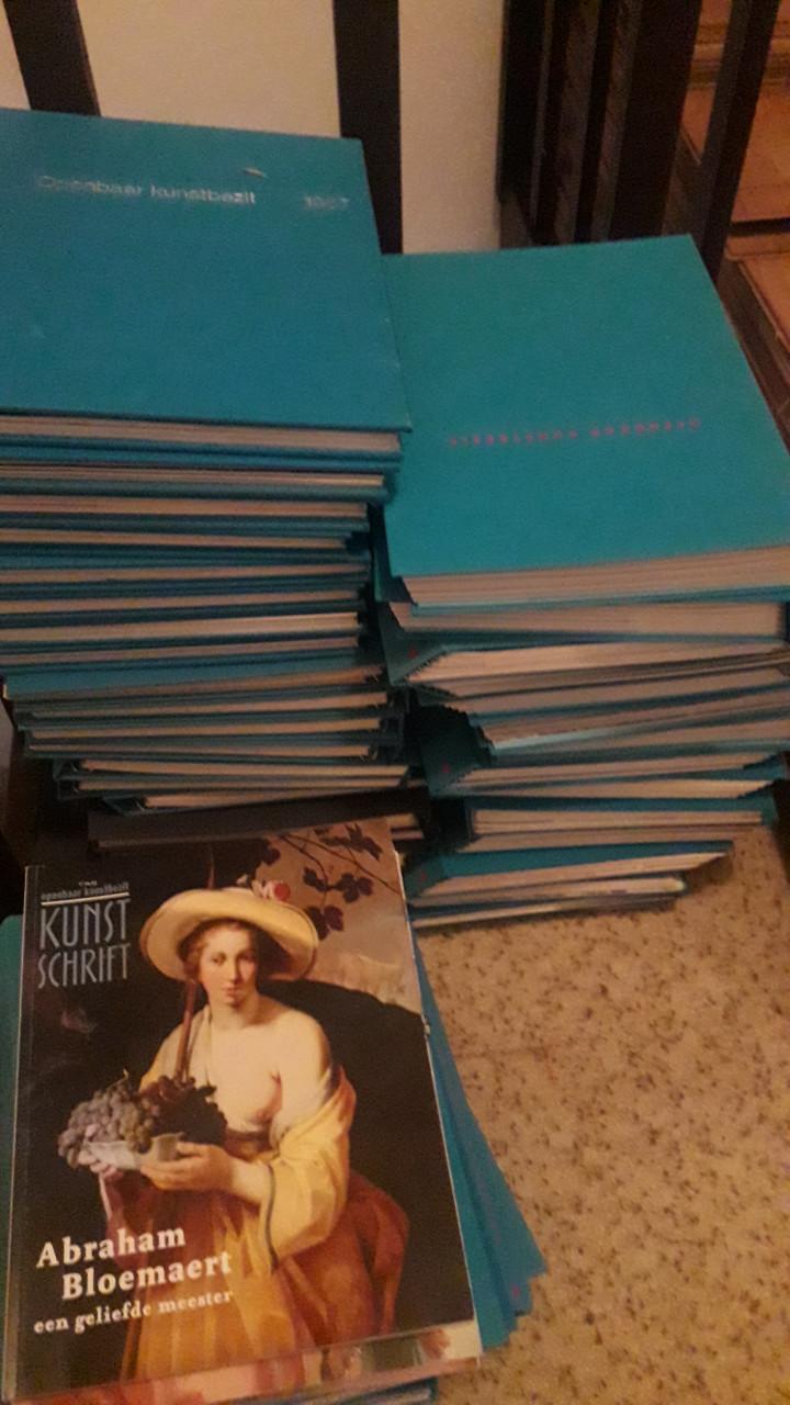 Partij boeken over beeldende kunst