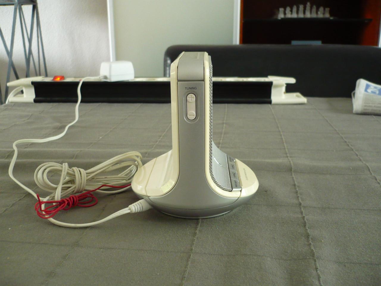 Vintage Philips klokradio-goed werkend