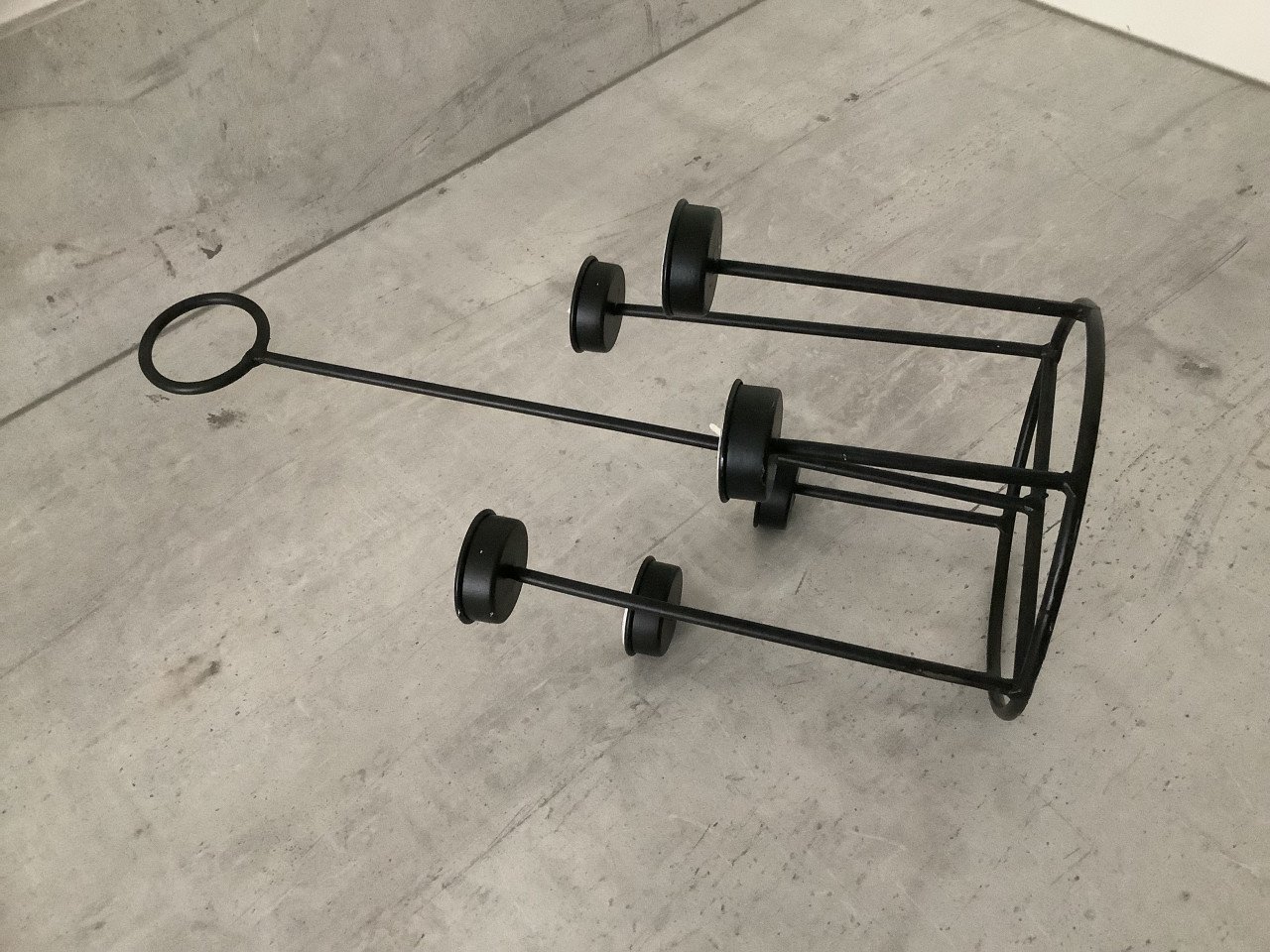 Decoratieve metalen Waxinelichthouder