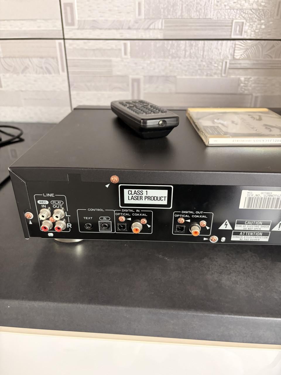 Pioneer cd speler recorder+ Afstandsbediening