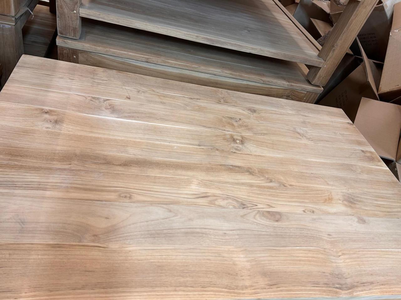 Massief Teakhouten Salontafel 130X80X48 cm