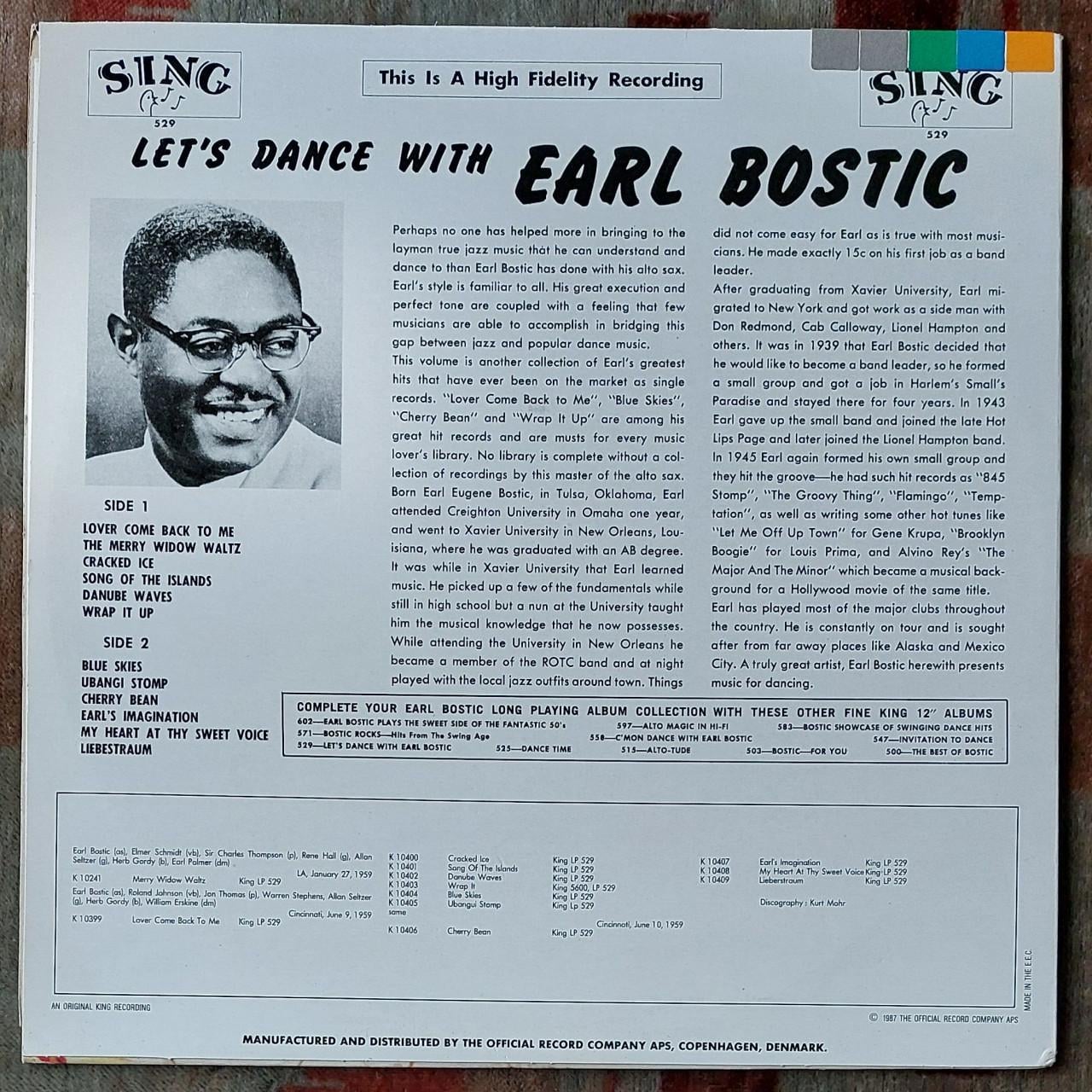 Muziek Bibliotheek Jazz LP