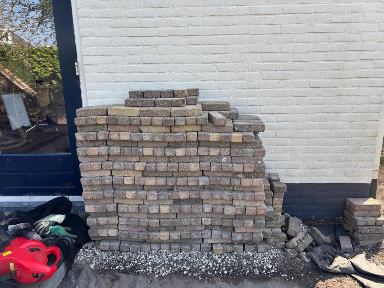 Beton klinkertjes  6,3m2