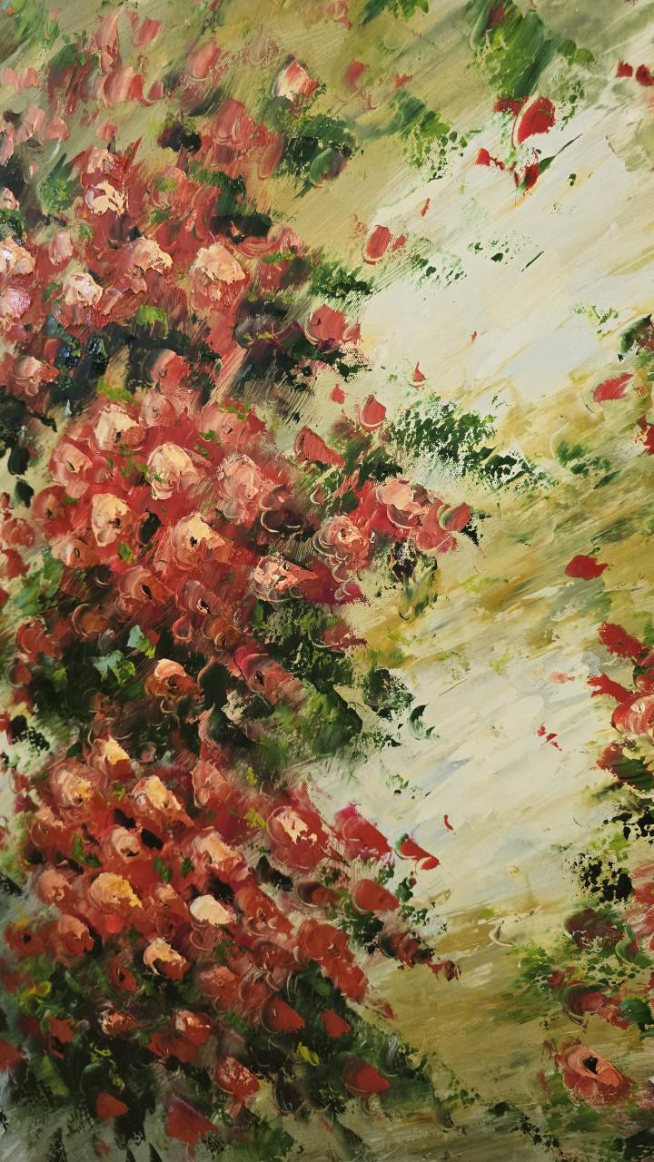 Mooie schilderijen bloemen