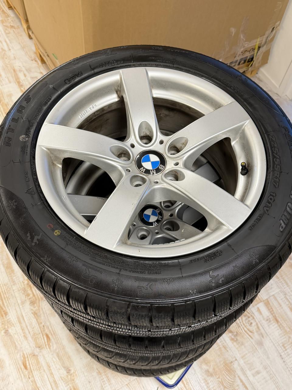 BMW 17 Inch velgen set wielen Winterbanden 5x120 225/55R17
