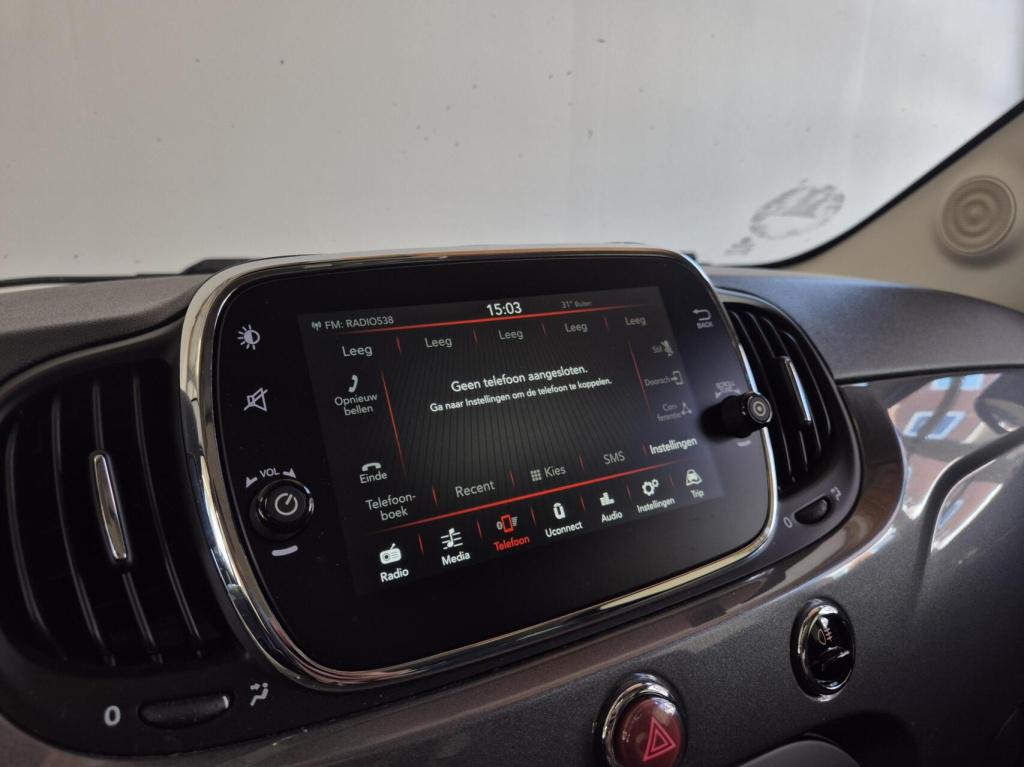 Fiat 500 1.2 lounge / cruisecontrol