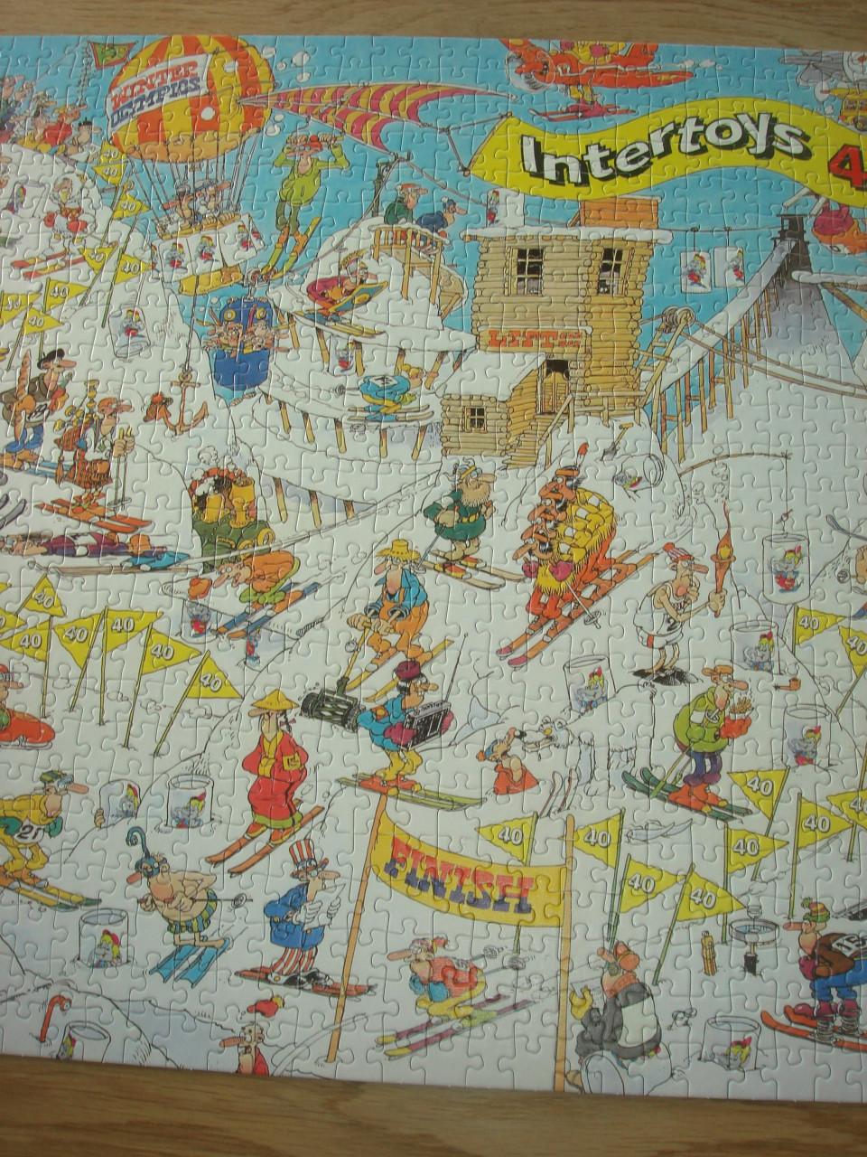 Te koop Complete Jan van Haasteren puzzel Intertoys 40 jaar