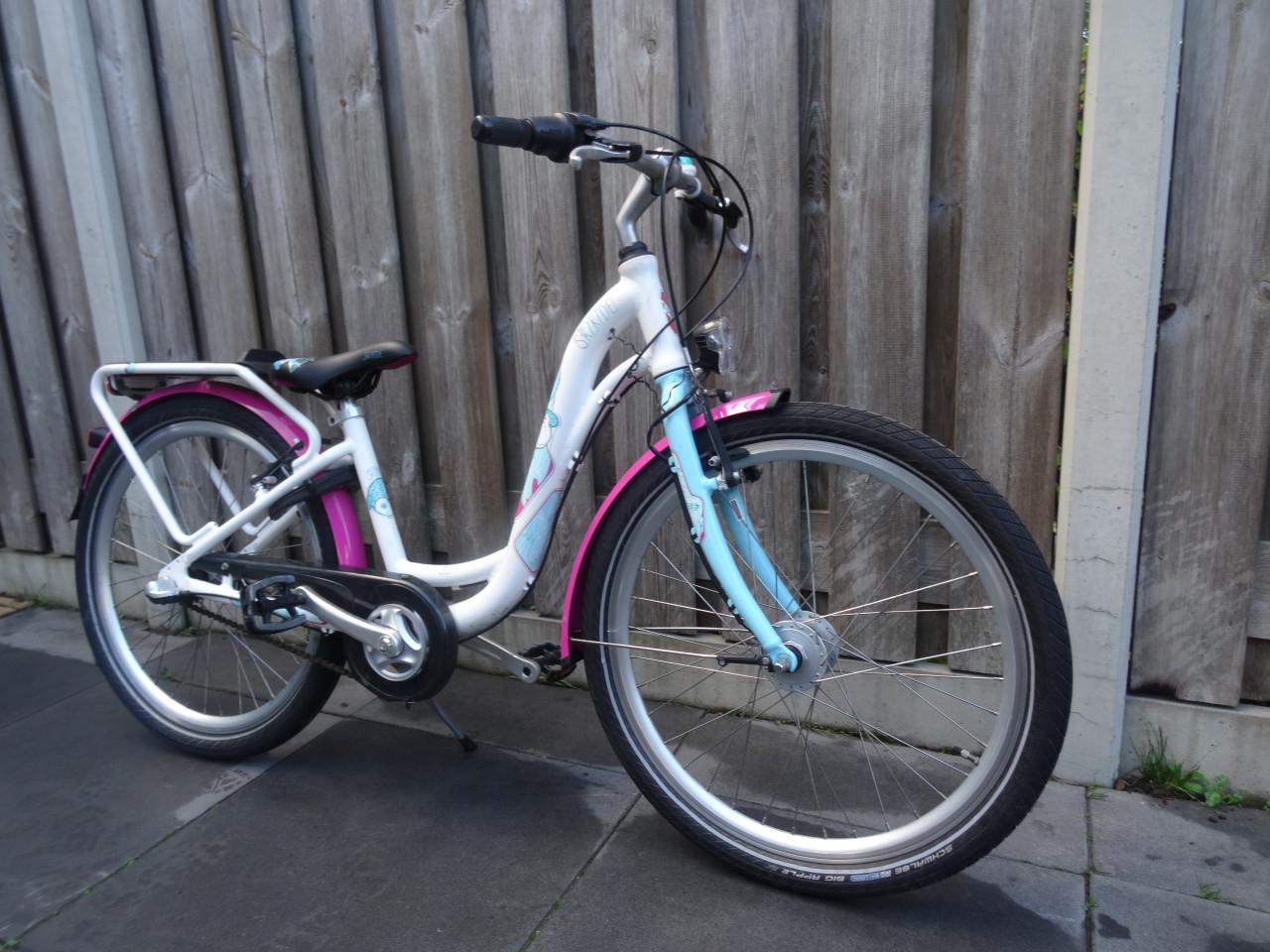 🌸 Superleuke Puky Skyride 24” meisjesfiets – Klaar om te rijden! 🌸