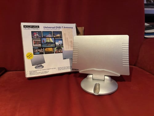 König DVB-T universele antenne - 20dB - zilver