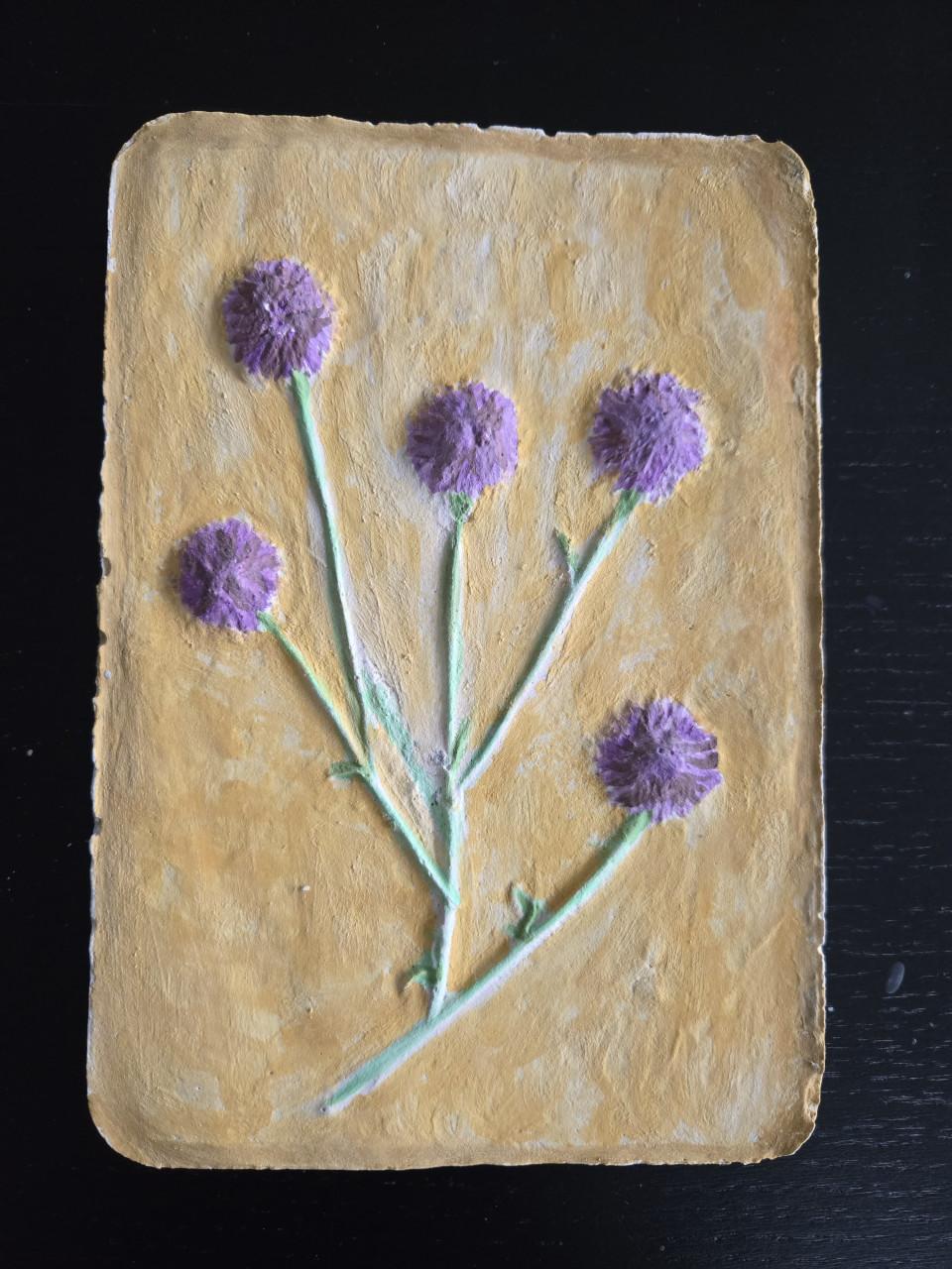 Workshop botanisch schilderijtje