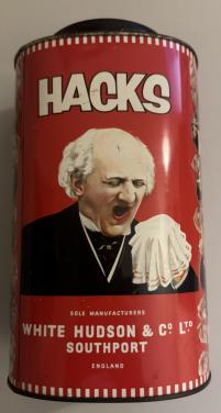Vintage Hacks blik - White Hudson & Co Ltd - Engeland