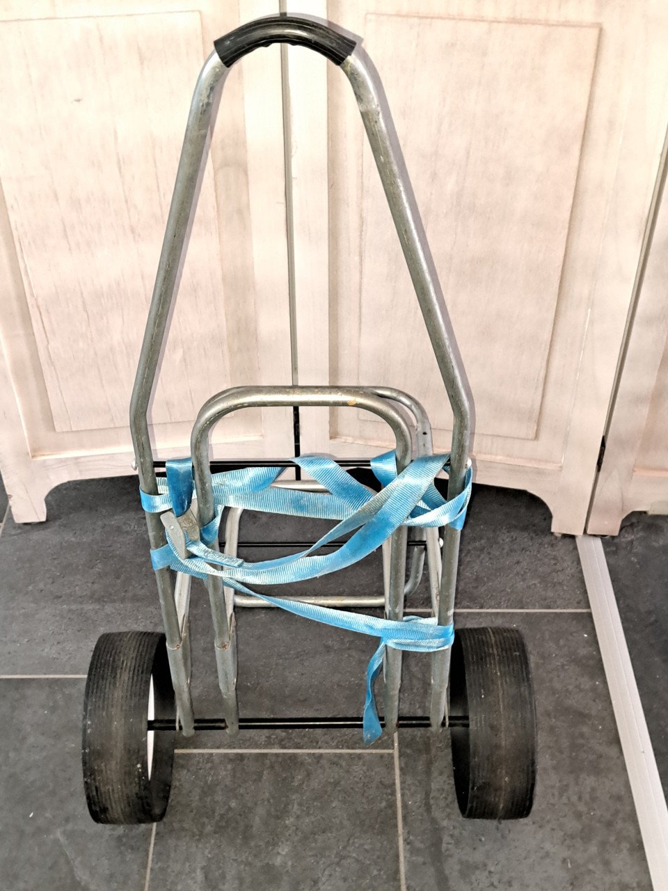 Luxe, inklapbare en stevige trolley-transporteer je strand(vis)spullen snel