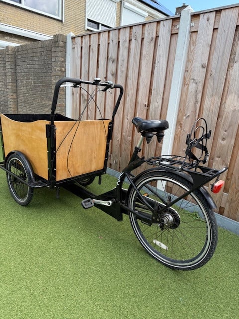 Ruime bakfiets van Popal