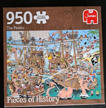 JUMBO - PIECES OF HISTORY THE PIRATES - 950 stukjes