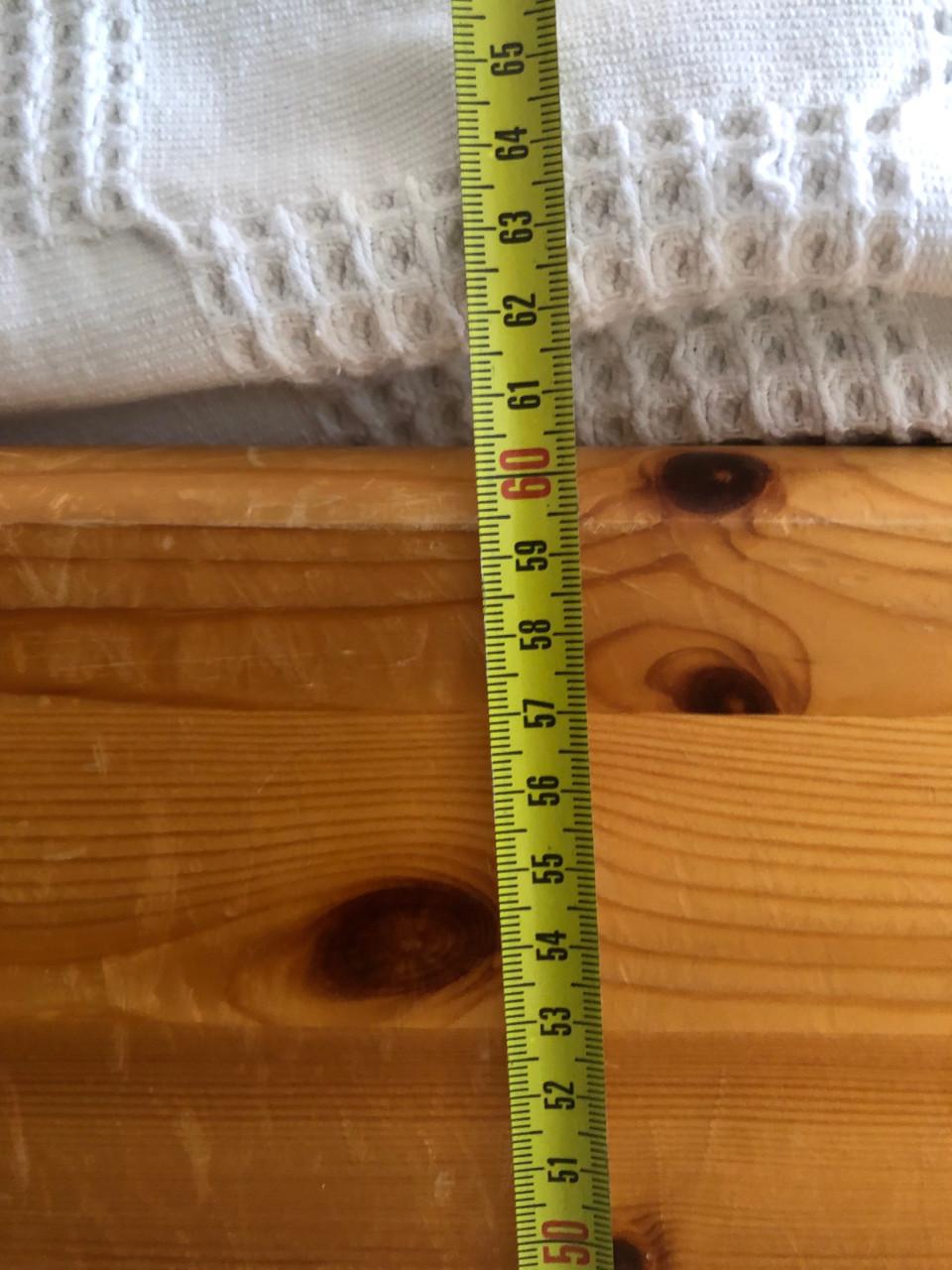 Massief Houten bed met opberglades, 160 maal 200 cm!