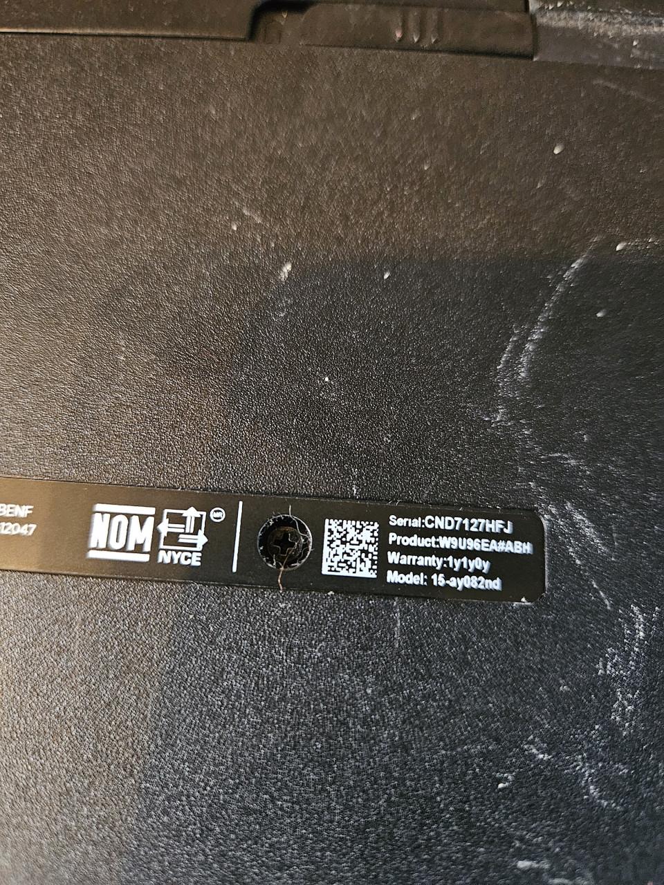 HP Laptop 15-ay082nd - Intel Inside - Goede Staat