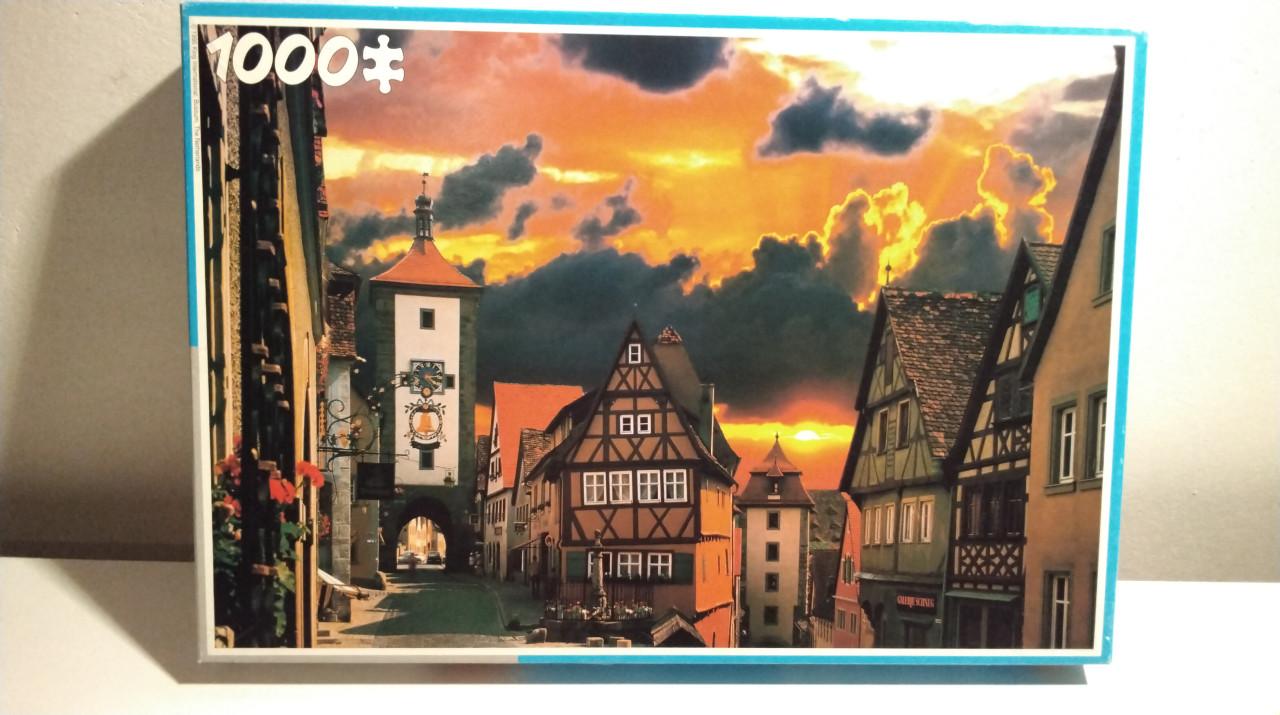 50 puzzels, 1000 stukjes per puzzel