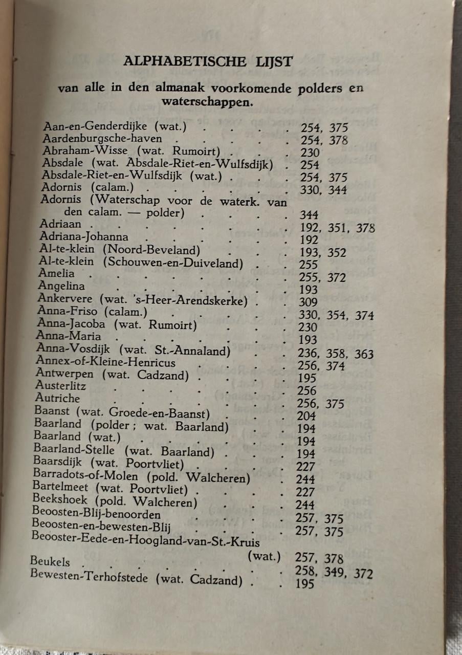 Provinciale Almanak voor Zeeland voor het jaar 1941