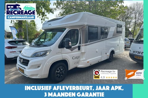 Mc Louis Carat 473, 2020, 86.172km, jaar APK, 3m gar, beurt, carplay setje