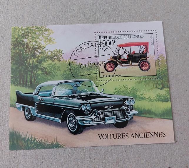 Postzegelblokje Congo