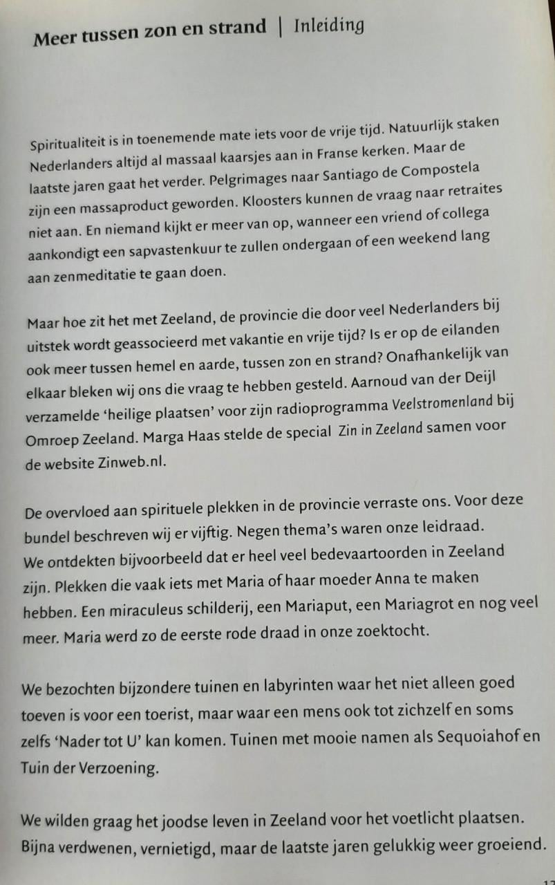 'Inspirerend Zeeland'  en  'Zin in Zeeland'