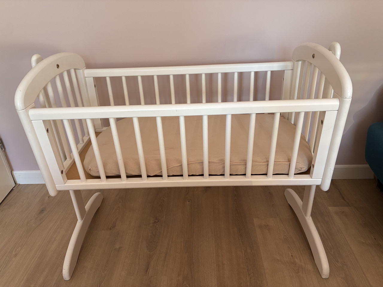 Troll wiegje te koop – €40 inclusief Aerosleep-matras