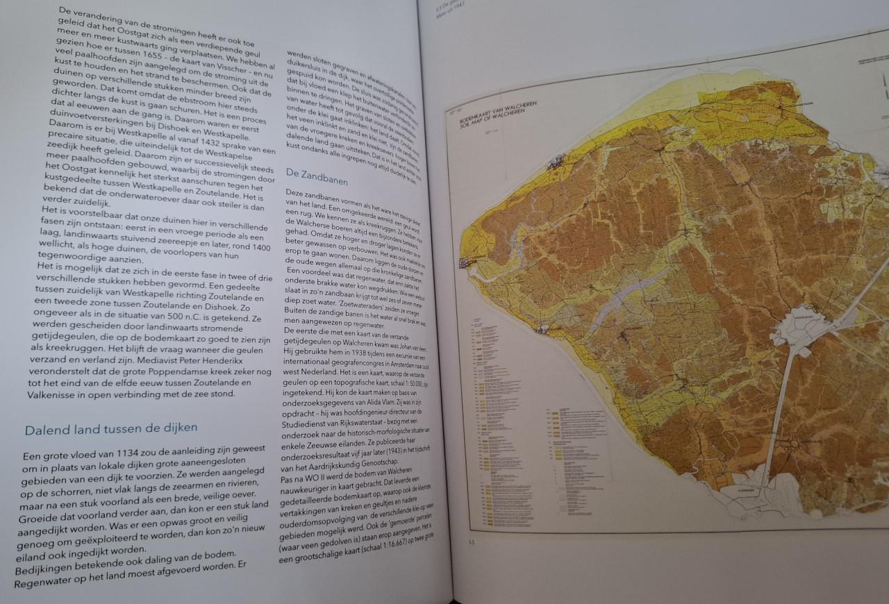 De Zeeuwse Rivièra, Actueel landschap in een zee van tijd. Door  Kees Bos
