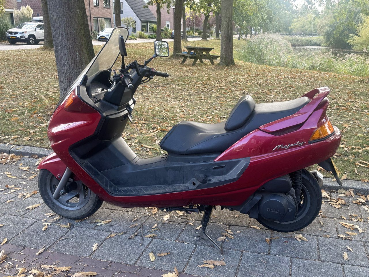 Yamaha Majesty 250 met 28.300km - rijdt perfect