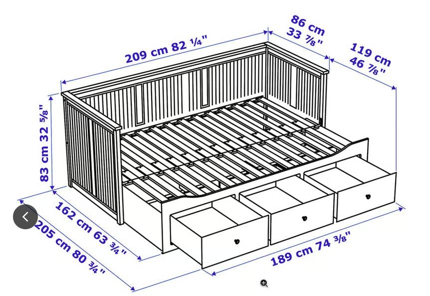 Ikea Hemnes bed
