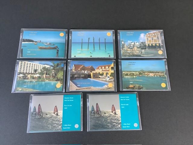 Aruba FDC jaarsetjes ‘s Rijks Munt.