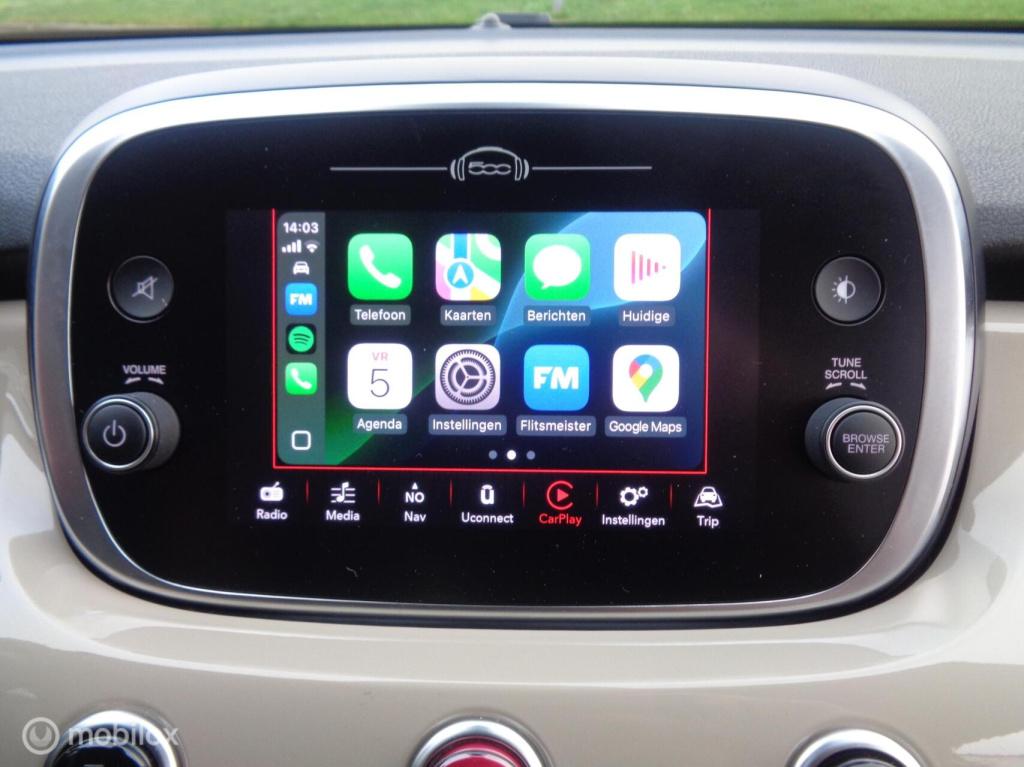 Fiat 500x 1.0 gse lounge/airco/key less/camera/pdc/lm velgen/1st eig/led