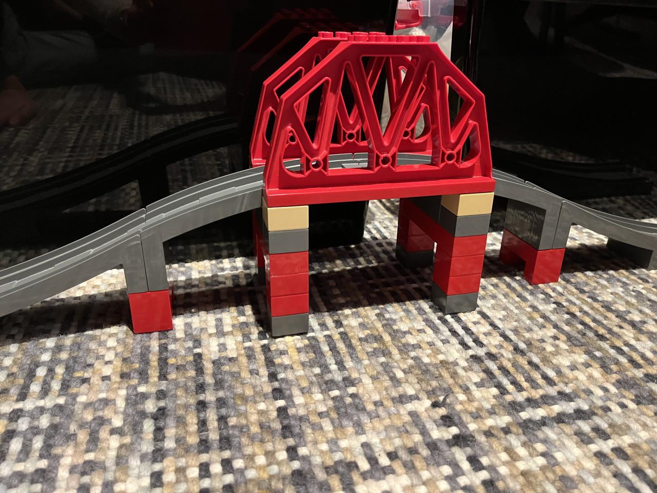 Duplo twee spoorbruggen 3774