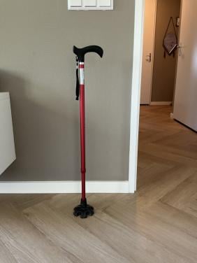Mooie aluminium wandelstok steunstok