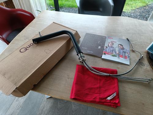 Quooker Front kokendwaterkraan mat zwart