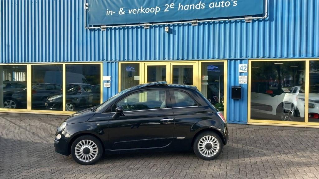 Fiat 500 1.2 Naked bj:2009 airco lm-velgen panoramadak
