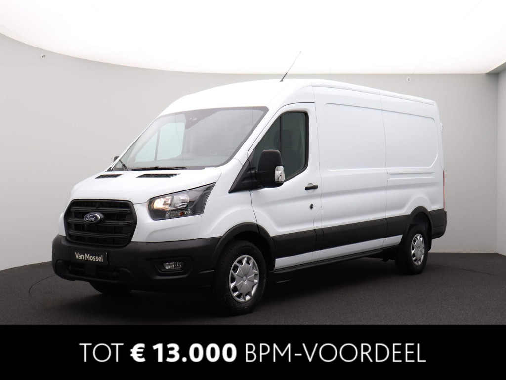 Ford Transit 350 2.0 tdci l3h2 trend automaat 130 pk | tussenschot met ruit