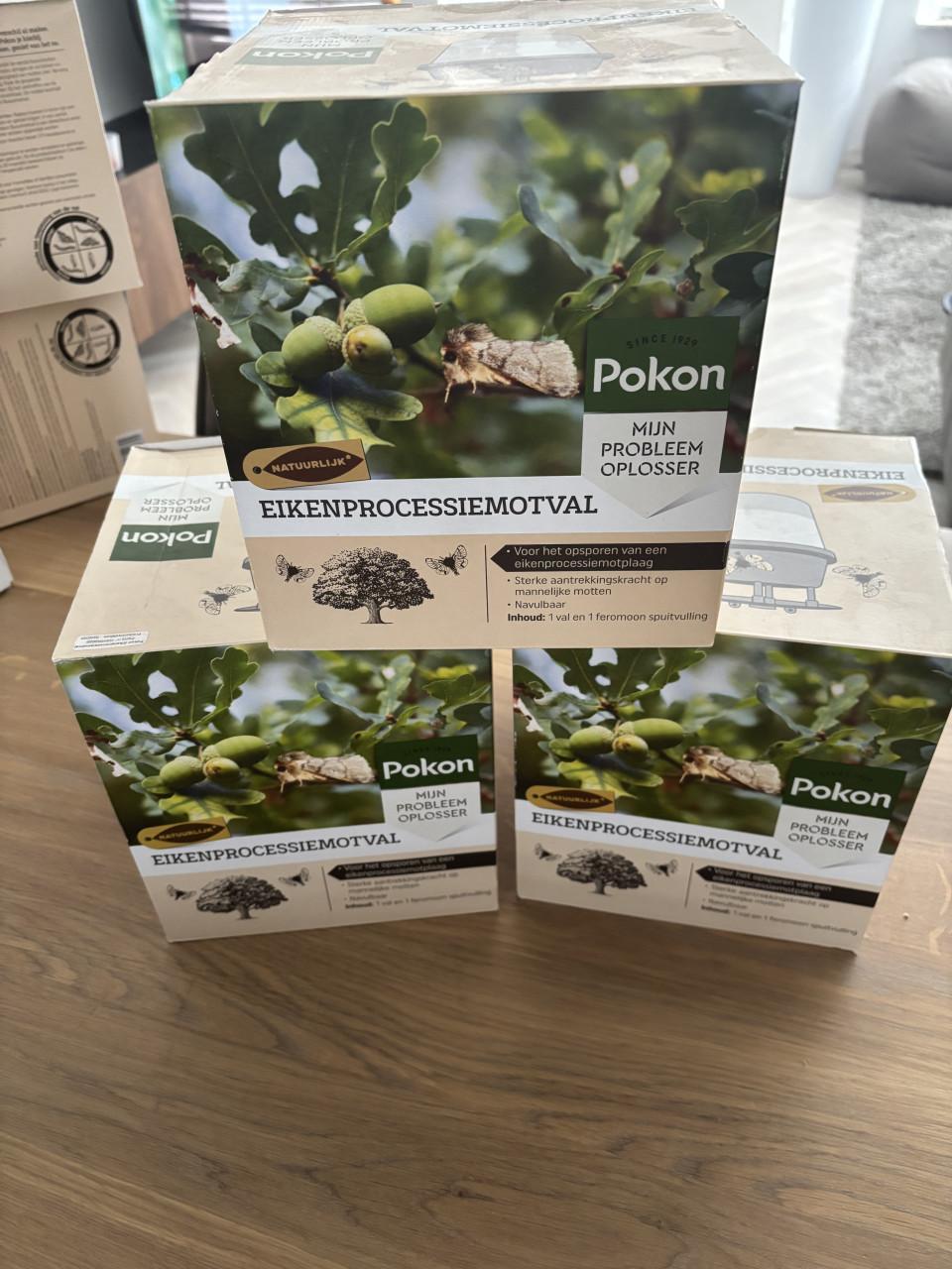 Pokon Eikenprocessiemotvallen 3 stuks