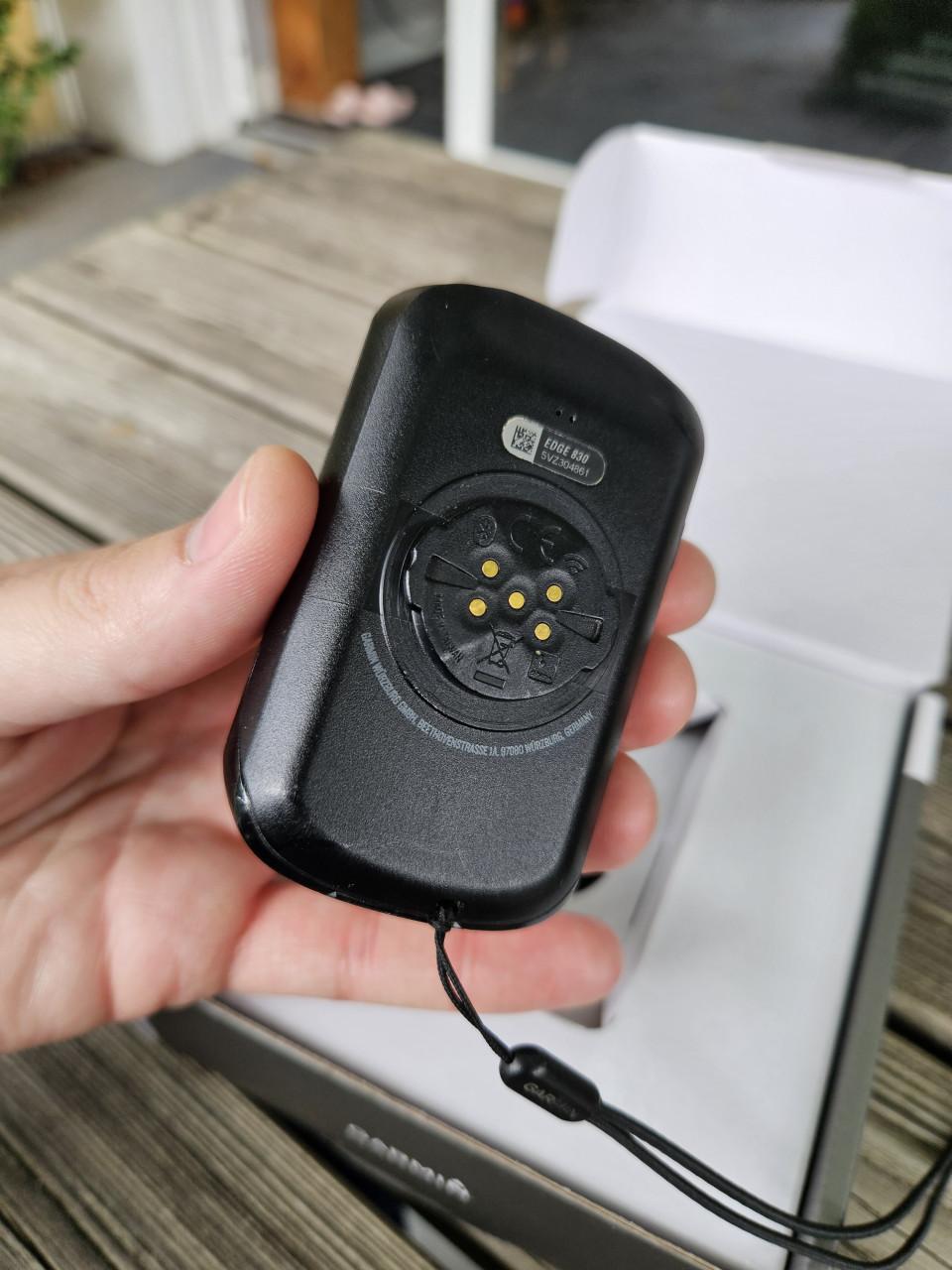 Garmin Edge 830 GPS met speedsensor
