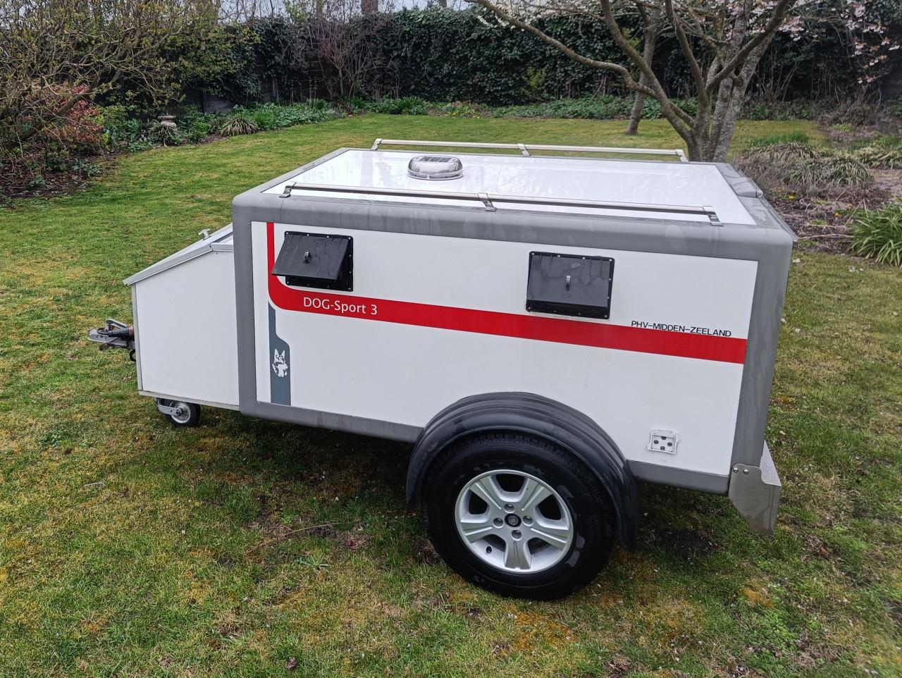 Hondenaanhanger 3 vaks (GLAWELL)