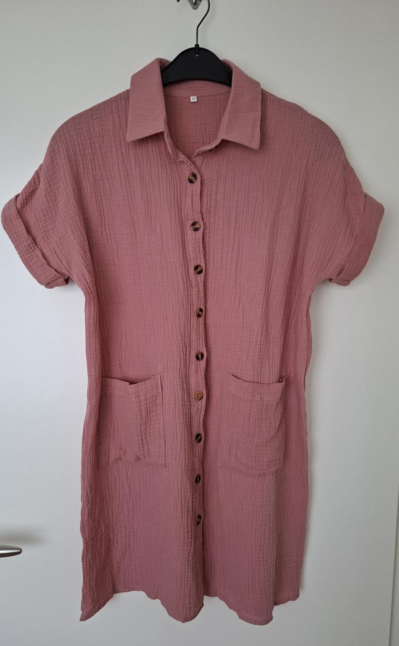 Roze tuniekblouse