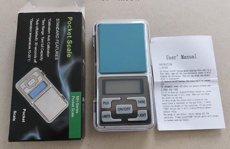 Nieuw Pocket Weegschaaltje